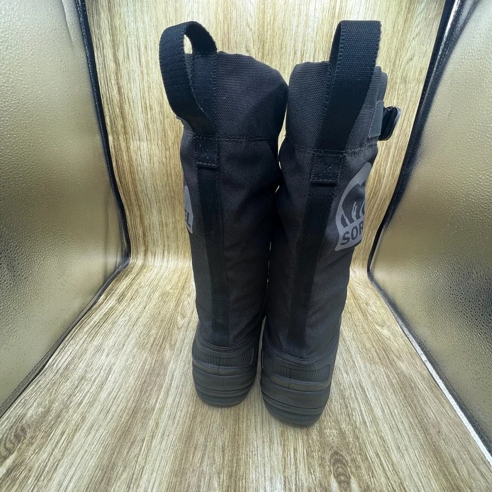 Sorel Alpha Pac Men's Size 11 Black Waterproof Insulated Boots NM1485-010